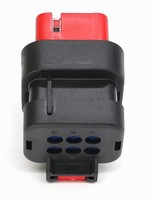 Adaptateur automobile de haute qualité certifié ISO9001, fabriqué au Zhejiang, Chine, 6 broches, 776433-1, harnais étanche en PBT, femelle