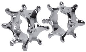 Laiton gros rond de serviette boucle de serviette décorative pour mariage or Rose or rond métal argent accessoires lumière mariage Eco - Product Image 3