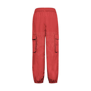 Pantalones Cargo de mujer de algodón 100% de talla personalizada, cintura alta, ligeros, holgados, antiarrugas, antibolitas, multibolsillos para invierno - Product Image 2