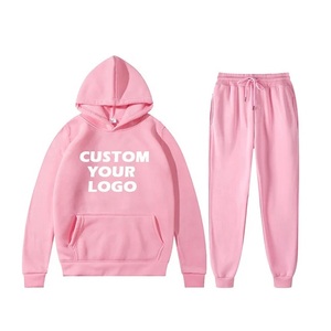 Survêtement décontracté à capuche pour femmes enceintes, en coton lourd uni, personnalisé - Product Image 1