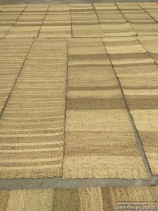 Alfombra de Paja Tejida a Mano Natural, Alfombra de Corredor de Longitud Completa, Decoración para Habitaciones - Product Image 4