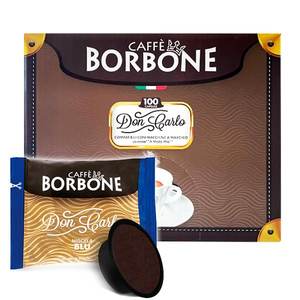 100 Capsules Caffè Borbone Don Carlo compatible A Modo Mio Blue Blend - 0.15/Capsule - Product Image 2
