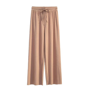 Pantalons amples décontractés d'été pour femmes, taille haute, jambe large, prix de gros, design unique, qualité supérieure - Product Image 6