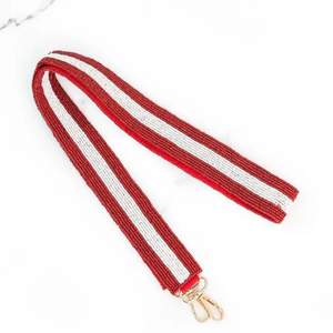 Custom Beaded Bag Strap USA DESIGN Handmade Seed Bead Purse Strap Adjustable t Shoulder Strap BY AFZA ENTERPRISES - Product Image 2