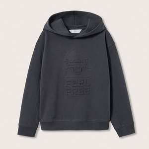 2025 personalizado en relieve invierno ODM hombres Streetwear Casual ajustable sudaderas con capucha 100% algodón polar diseño personalizado nueva llegada - Product Image 5