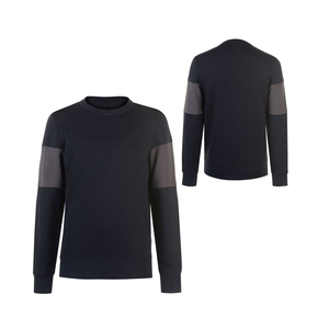 เสื้อสเวตเตอร์แขนยาวมีฮู้ดสำหรับผู้ชาย, เสื้อกีฬาแขนยาวผ้าฝ้ายฮิปฮอปทรงโอเวอร์ไซส์สำหรับผู้ชาย - Product Image 6