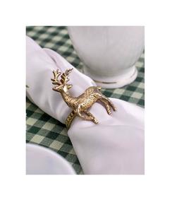 Classic <b>plain</b> metal napkin <b>ring</b> set durable polished finish for versatile use in restaurants hotels or catering services - Product Image 4