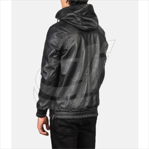 Veste en cuir pour motard, de qualité supérieure, grande taille, chaude, de luxe | Veste en cuir personnalisée - Product Image 3