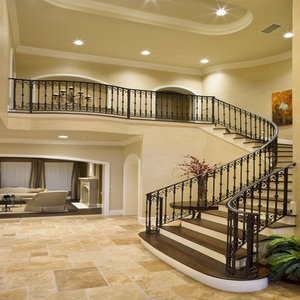 Mains courantes en fer forgé escaliers d'intérieur Made in Vietnam avec rampes d'escalier et rampes décoratives pour espaces classiques ou contemporains - Product Image 5