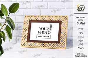 Diy Marco de fotos de madera Pantalla minimalista Guía PDF hecha a mano Descargable Imagen paso a paso disponible - Product Image 5