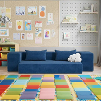 Sofá Cama Plegable Personalizado, Espuma de Alta Resiliencia, Diseño Moderno y Simple, Multifuncional, Desmontable y Lavable, de 2 Plazas, para Sala de Estar