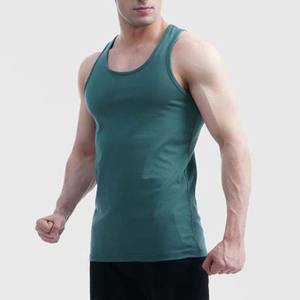 Camisetas de tirantes de gimnasio sin mangas con diseño personalizado para hombre, ropa activa, ajuste regular, transpirable, talla grande, precio - Product Image 4