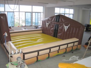 PVC <b>Inflatable</b> Air <b>Mattress</b> for Bull Machine Rider-Outdoor Use - Product Image 5