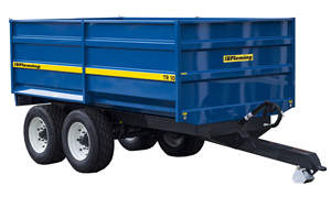 รถตักดิน4ล้อ2-3ตันรถเทรลเลอร์รถดัมพ์ไฮดรอลิก3ตันสำหรับฟาร์มมือสอง - Product Image 2