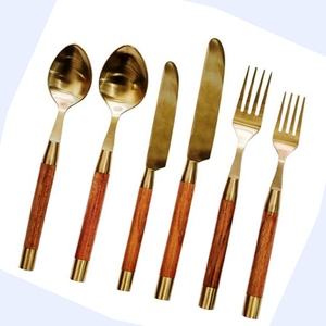 Cubiertos de metal de acero inoxidable de calidad superior de Estilo Vintage Juego de cubiertos a bajo precio en la India para restaurantes Hotel - Product Image 4