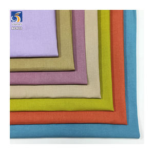 ผ้าป๊อปลินเนื้อนุ่ม สัมผัสนุ่มละมุนผิว สำหรับตัดเย็บเสื้อผ้า รุ่น A2422 น้ำหนัก 140 กรัม/ตร.ม. ผลิตจากผ้าฝ้าย 55% และไลโอเซลล์ 45% ผ้าฝ้ายซักแล้ว - Product Image 2