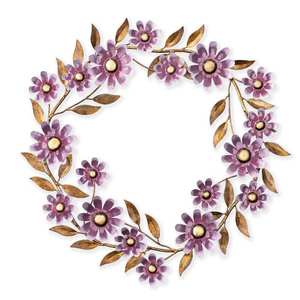 Vente chaude de haute qualité métal noël Halloween saint valentin nouvel an Thanksgiving couronnes guirlandes décorations anciennes - Product Image 2