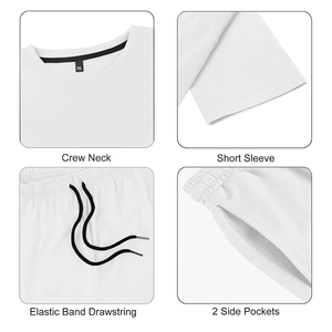 Survêtements pour hommes de haute qualité respirant tricoté 2 pièces tenues athlétiques décontractées survêtements pour hommes ensemble ensembles de survêtement - Product Image 5