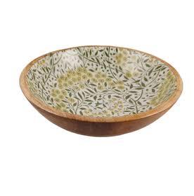 Bol à salade en bois de haute qualité émail autocollant impression bol de service plats assiettes vaisselle décoration de table prix abordable - Product Image 3