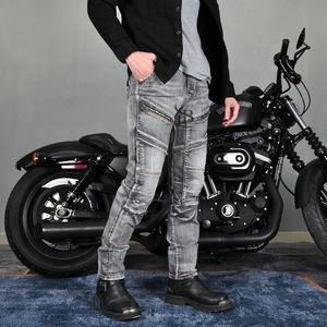 Jeans de style moto en gros, résistants à l'abrasion, avec poches blindées, haute protection, renforcés, taille plus, personnalisables - Product Image 5