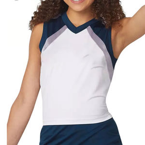 Uniformes de Animadoras Personalizados con Logotipo Impreso por Transferencia de Calor para Adultos, 100% Poliéster, Conjuntos de Uniformes de Baile para Equipos al por Mayor, Tallas Grandes - Product Image 5