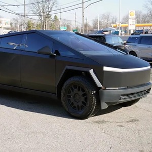 2024 Tesla cybertruck CREW CAB AWD รถมือสองไฟฟ้าขนส่ง100% เบาะหนังกล่องเกียร์ธรรมดากล้องด้านหลังซ้าย - Product Image 1