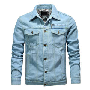 Chaqueta vaquera de secado rápido para hombre, chaqueta vaquera de otoño e invierno para hombre, chaqueta vaquera de la mejor calidad para hombre - Product Image 1