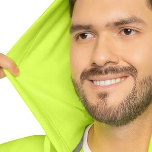 Sudadera de Seguridad Reflectante de Alta Calidad con Diseño de Cremallera, 300 Gramos, Equipo de Protección Personal para Clima Frío y Alta Visibilidad - Product Image 6