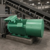 Moteur triphasé AC haute tension WPDJ Y2-5004-8 560KW 6KV pour convoyeur, certifié CE
