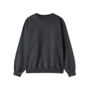 Custom <b>Men's</b> and Women's round Neck <b>Sweatshirt</b> Oversize Cotton Drop Shoulder with Ribbed Cuffs for Winter Casual Wear - Product Image 1