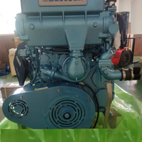Moteur marin Baudouin authentique de 500 à 2000 ch, 6M33 12M33, avec démarrage électrique et composants principaux de la pompe pour utilisation navale