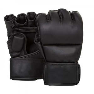 Gants d'entraînement MMA Design Your Style en cuir PU Dragonne réglable Logo personnalisé Service OEM Haute qualité personnalisé - Product Image 1