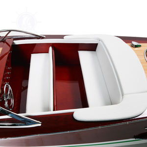 Maqueta de Barco Riva Ariston Hecha a Mano, Réplica de Madera con Soporte de Exhibición, Decoración Náutica para el Hogar, Regalo Empresarial (91.4Lx28Wx25.4H cm) - Product Image 4