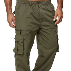 Trending <b>Men</b> Custom Hot Selling Trousers 100% Cotton Summer Workout <b>Men's</b> Pants Casual <b>Cargo</b> Multi-Pocket Premium <b>Jogger</b> - Product Image 4