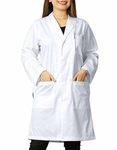 Bata de laboratorio blanca transpirable de alta calidad, nuevo diseño médico para mujeres y hombres, Top exfoliante de enfermería para hospitales, ropa de médico sanitario OEM - Product Image 4