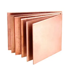 99.999% copper cathode pure copper sheet/plate 0.3mm-5 mm thickness customized Low Price