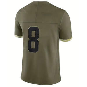 Wholesale Fully Sublimated Men's Football Jersey 100% Polyester Fabric V-Neck Lightweight Football Shirts With Plus Size Options - Product Image 2