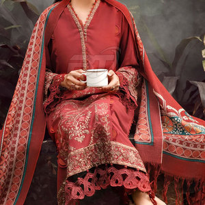 Ensemble Shalwar Kameez 3 pièces, imprimé moderne, Shalwar Kameez pour femmes, Dupatta, taille adulte, sur mesure - Product Image 3
