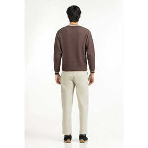 Sudadera con Capucha a la Moda con Rayas y Logotipo Estampado, Tejida a Máquina para Primavera e Invierno, Corte Regular, Suministro ODM - Product Image 1