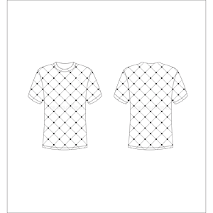 Camiseta de Manga Corta para Hombre con Estampado Geométrico, Cuello Redondo, Corte Regular, Informal, Tejida, Estampada, Trackstar OEM, Marca Privada TSI-G05-P0747 - Product Image 1