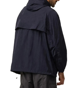 Veste coupe-vent pour homme de haute qualité 100% - Vêtement de rue d'hiver - Capuche - Imperméable - Antibactérien - Séchage rapide - Couleur et logo personnalisables - Product Image 2