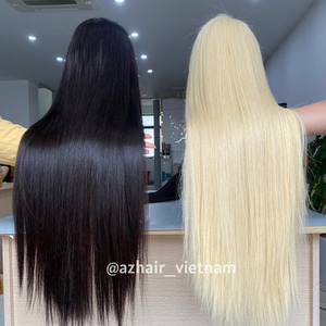 Haute qualité HD dentelle frontale perruques de cheveux humains pour les femmes noires cheveux vierges brésiliens Transparent 100% Extensions de cheveux vietnamiens - Product Image 4