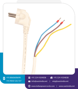 สายไฟฟ้า E 3-core สำหรับการต่อสายไฟตัวเมียอุปกรณ์อิเล็กทรอนิกส์สำหรับผู้บริโภค - Product Image 3
