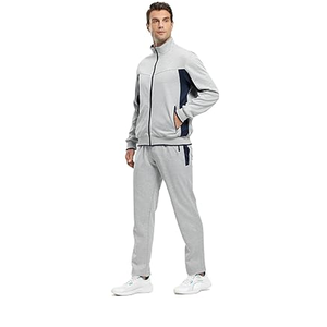 ชุดกีฬาไนลอนสำหรับผู้ชายกันลมระบายอากาศได้ดีมีซิปขนาดพิเศษชุดวอร์มผ้าไนลอนสำหรับเล่นกีฬา100% - Product Image 6