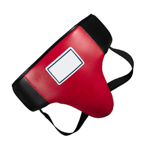 High Quality Leather MMA Boxing Taekwondo <b>Groin</b> Protector <b>Guard</b> Wholesale Martial Arts Gloves - Product Image 2