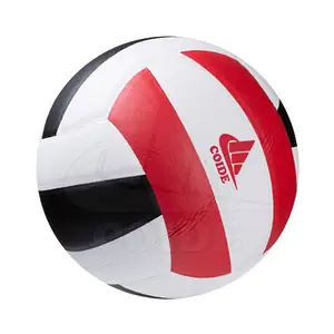 Logotipo personalizado PU Leather Volleyball Ball Oficial Tamanho 5 Voleibol Feito Em Alta Qualidade