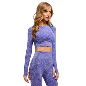 Conjunto de Yoga Deportivo de Alta Calidad para Mujer, Nuevo Estilo con Logotipo en la Cintura, para Gimnasio y Fitness, el Mejor Conjunto de Yoga Estampado para Mujer - Product Image 5