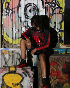 <b>Men's</b> High Quality Waterproof Shorts Track <b>Suits</b> Custom Logo New Design Windbreaker Set with Zipper Closure Streetwear - Product Image 2