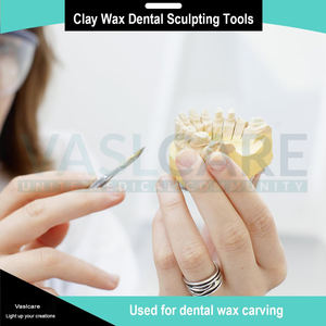 Juego de Herramientas para Esculpir Cera, 12 Piezas, Instrumentos Dentales para Cera, de Doble Punta, Manuales, con Certificación CE de Vaslcare - Product Image 2