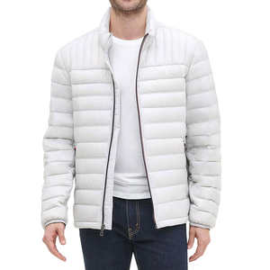 Men's Custom Canvas Puffer <b>Jacket</b> with Cotton Filling Quick Dry & Breathable Luxury <b>Packable</b> Design - Product Image 2